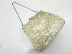 ビーズ　ハンドバッグ